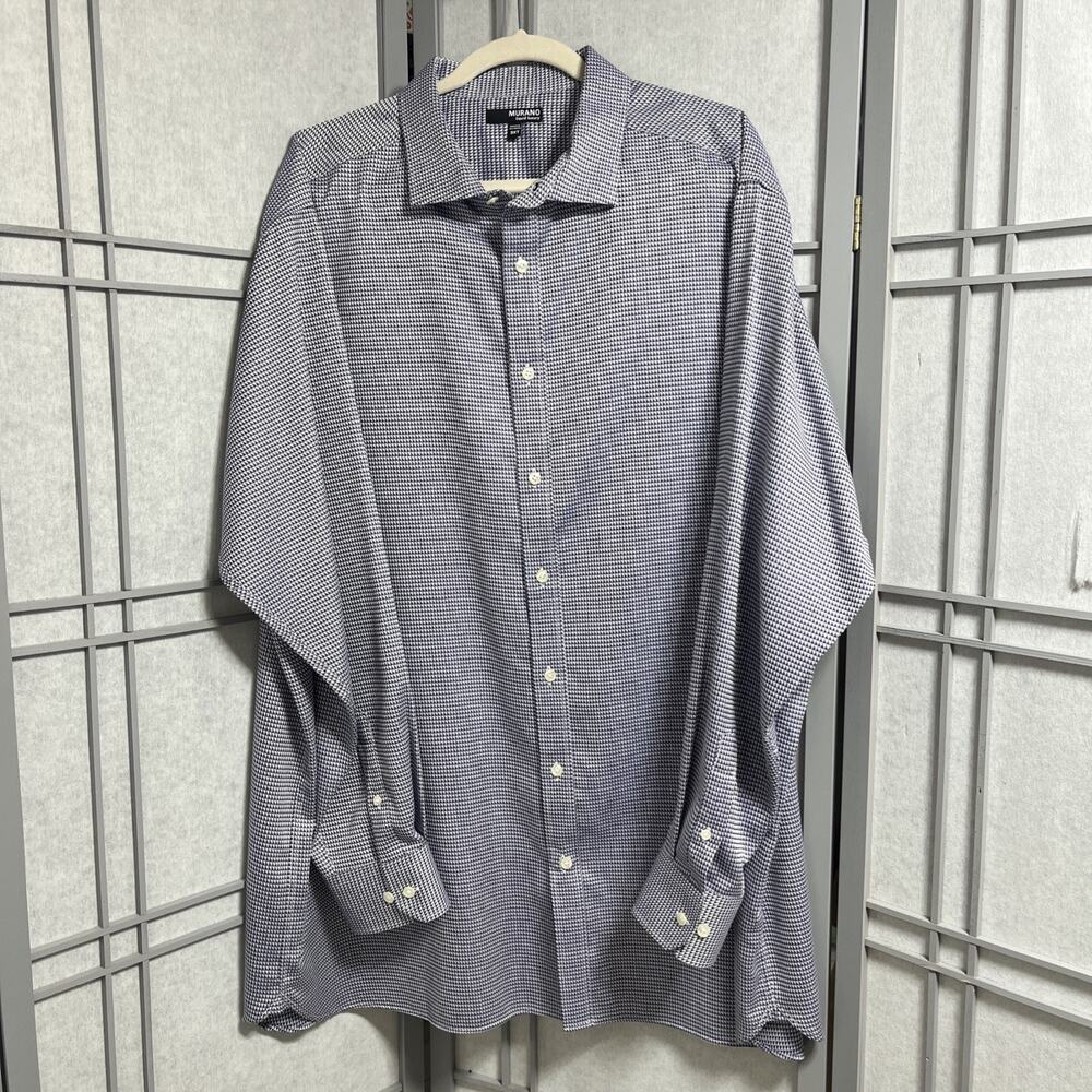 Men’s Big & Tall Murano Liquid Luxury Shirt-3XLT Excellent Condition